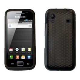 Funda TPU Negra Transparente Galaxy Ace