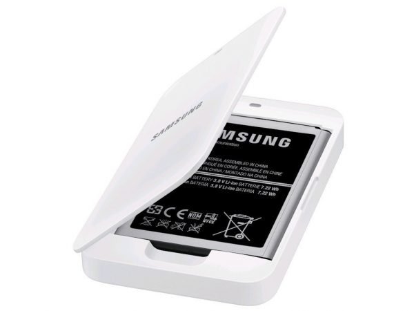 Base cargadora batería Samsung Galaxy S4 mini con batería mini
