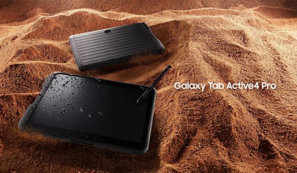 Tab Active4 Pro en la tierra