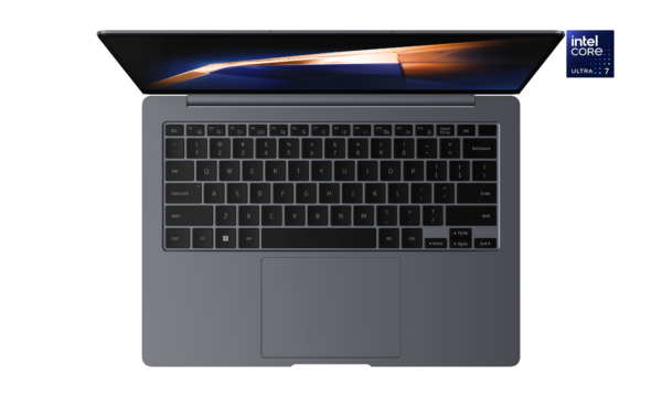 Galaxy Book4 Pro vista superior