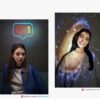 Samsung A35 5G imágenes nocturnas