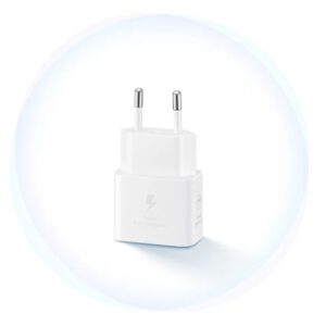 Cargador viaje 25w blanco base