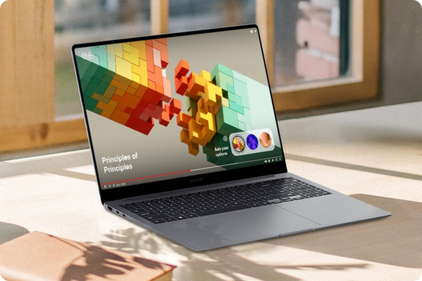 Galaxy Book5 Pro Ultra5 nitidez de la pantalla