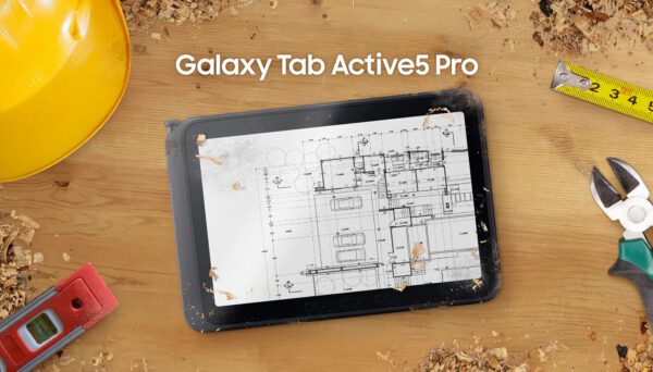 Galaxy Tab Active5 puedes trabajar en condiciones adversas